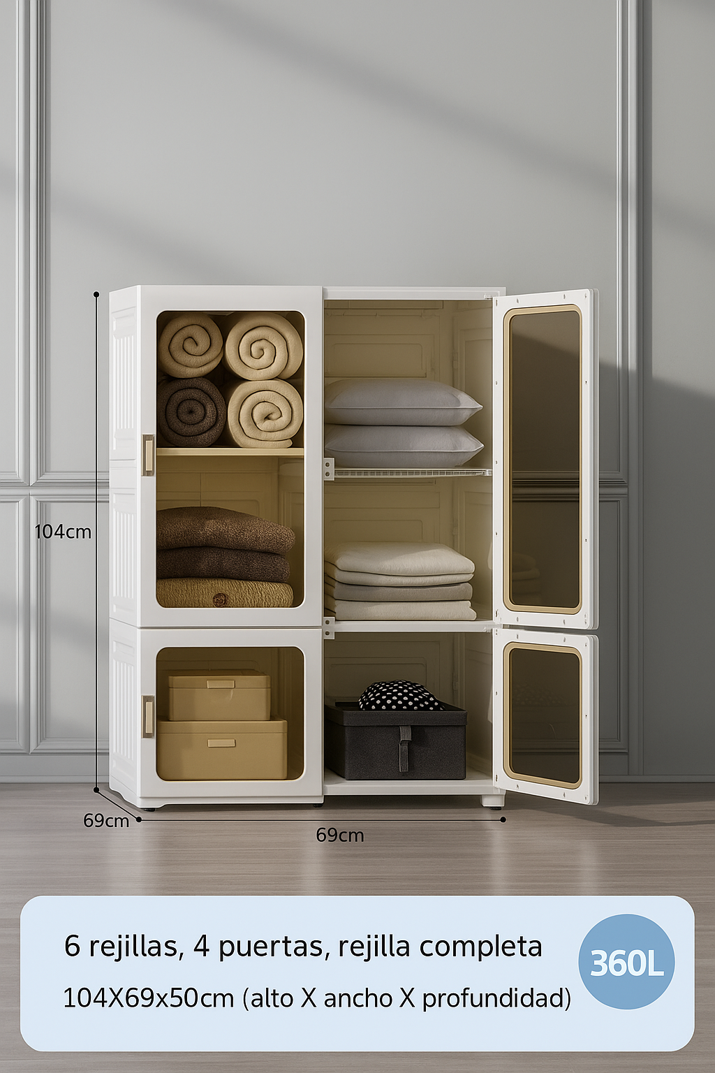 Organizador plegable: compra 1 y llévate 2 + Envío Gratis